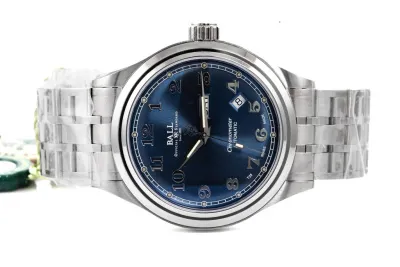 Ball Trainmaster NM1058D-SCJ-BE 41mm Stainless steel Blue