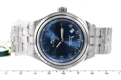 Ball Trainmaster NM1058D-SCJ-BE 41mm Stainless steel Blue 1