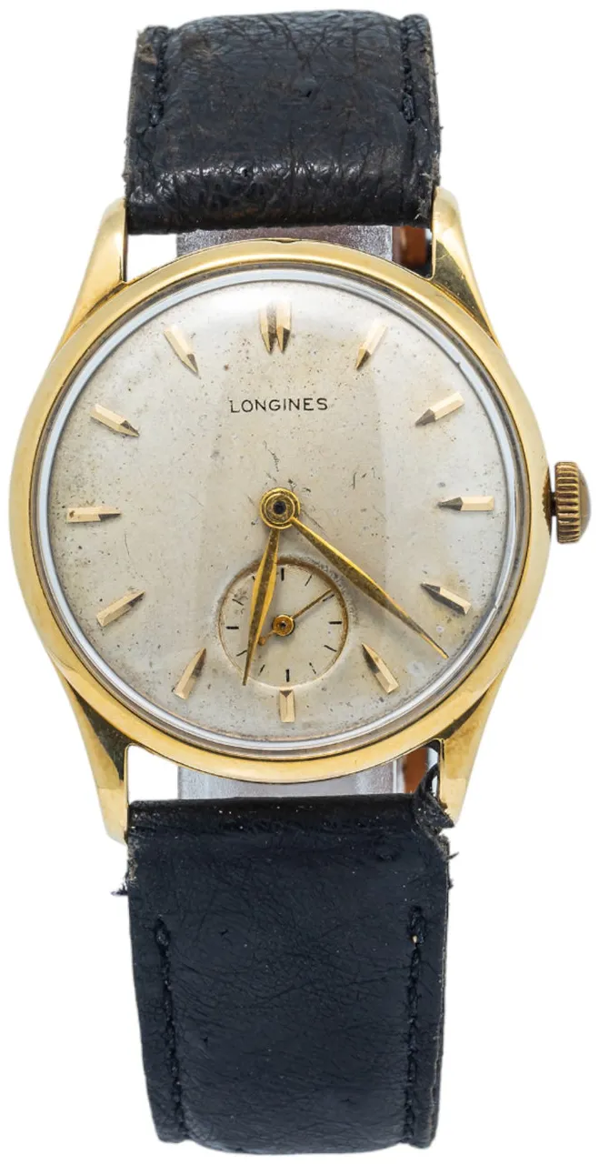 Longines Calatrava 4858 33mm Yellow gold and 18k yellow gold Cream