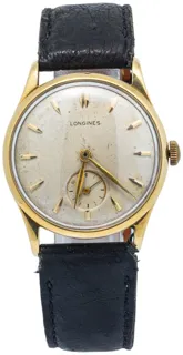 Longines Calatrava 4858 33mm 18k yellow gold Cream