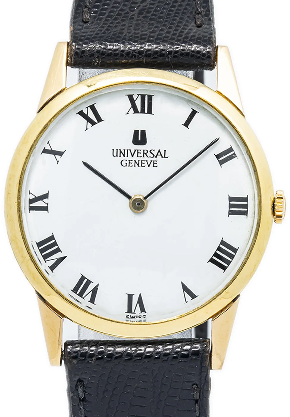 Universal Genève Vintage 31mm Yellow gold and 18k yellow gold White 1