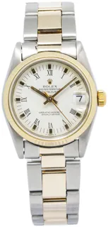 Rolex Datejust 31 68240 Stainless steel and 18k yellow gold White