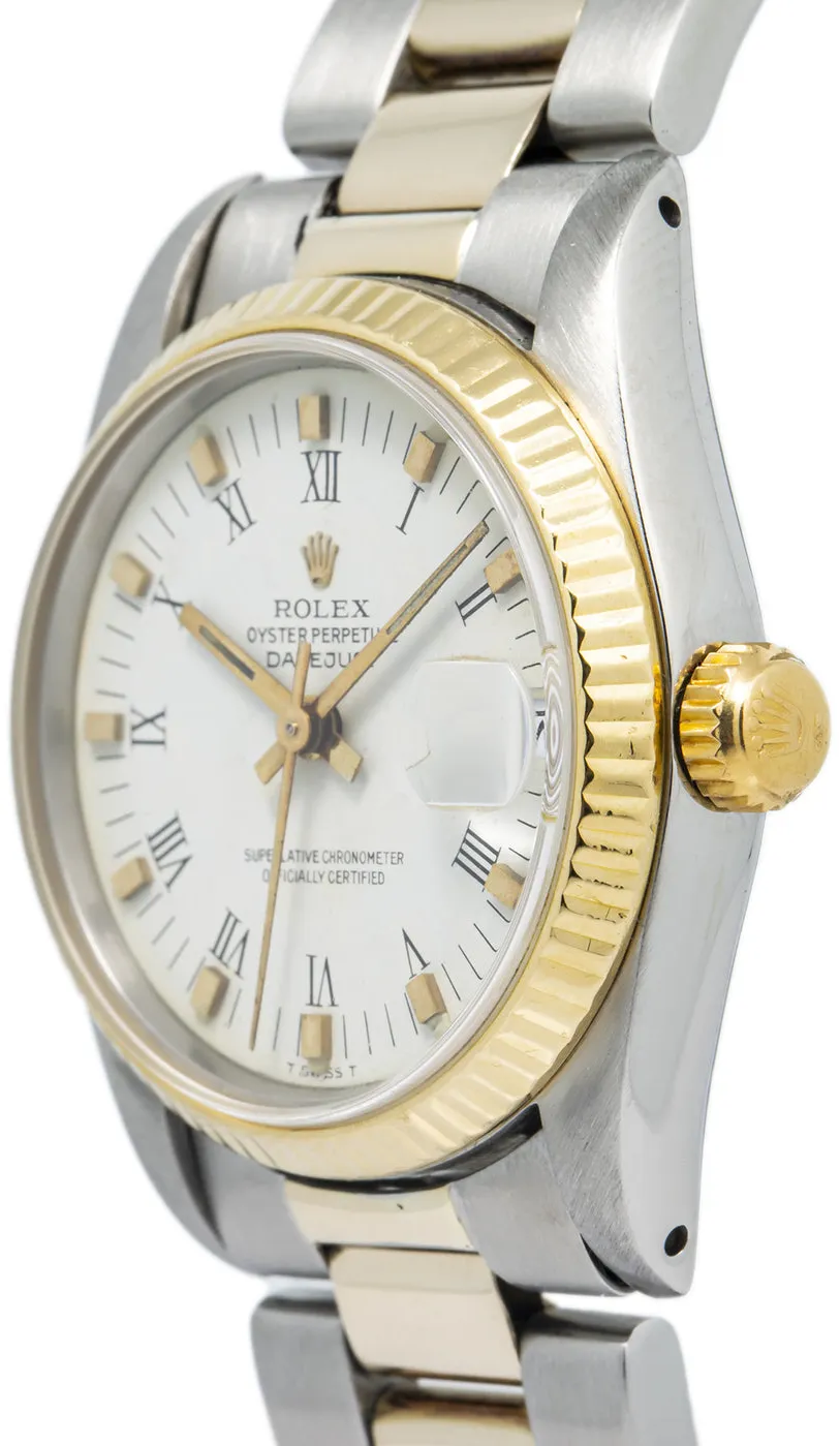 Rolex Datejust 31 68240 31mm Yellow gold and Stainless steel and 18k yellow gold White 2