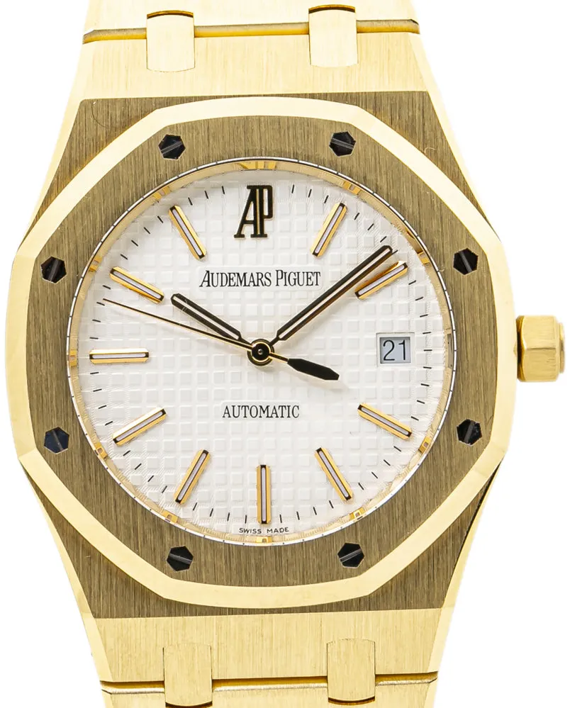 Audemars Piguet Royal Oak 15300BA 39mm Yellow gold and 18k yellow gold White 1