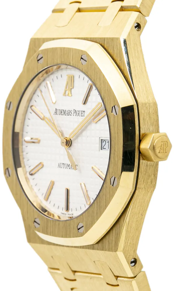 Audemars Piguet Royal Oak 15300BA 39mm Yellow gold and 18k yellow gold White 2