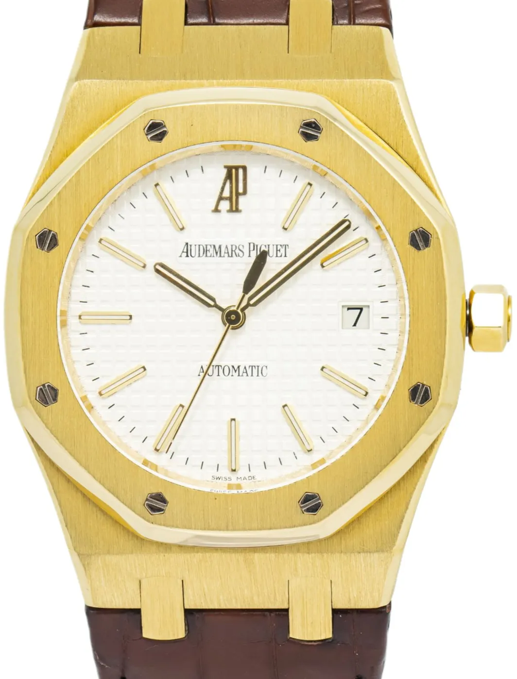 Audemars Piguet Royal Oak 15300BA 39mm Yellow gold and 18k yellow gold Silver 1