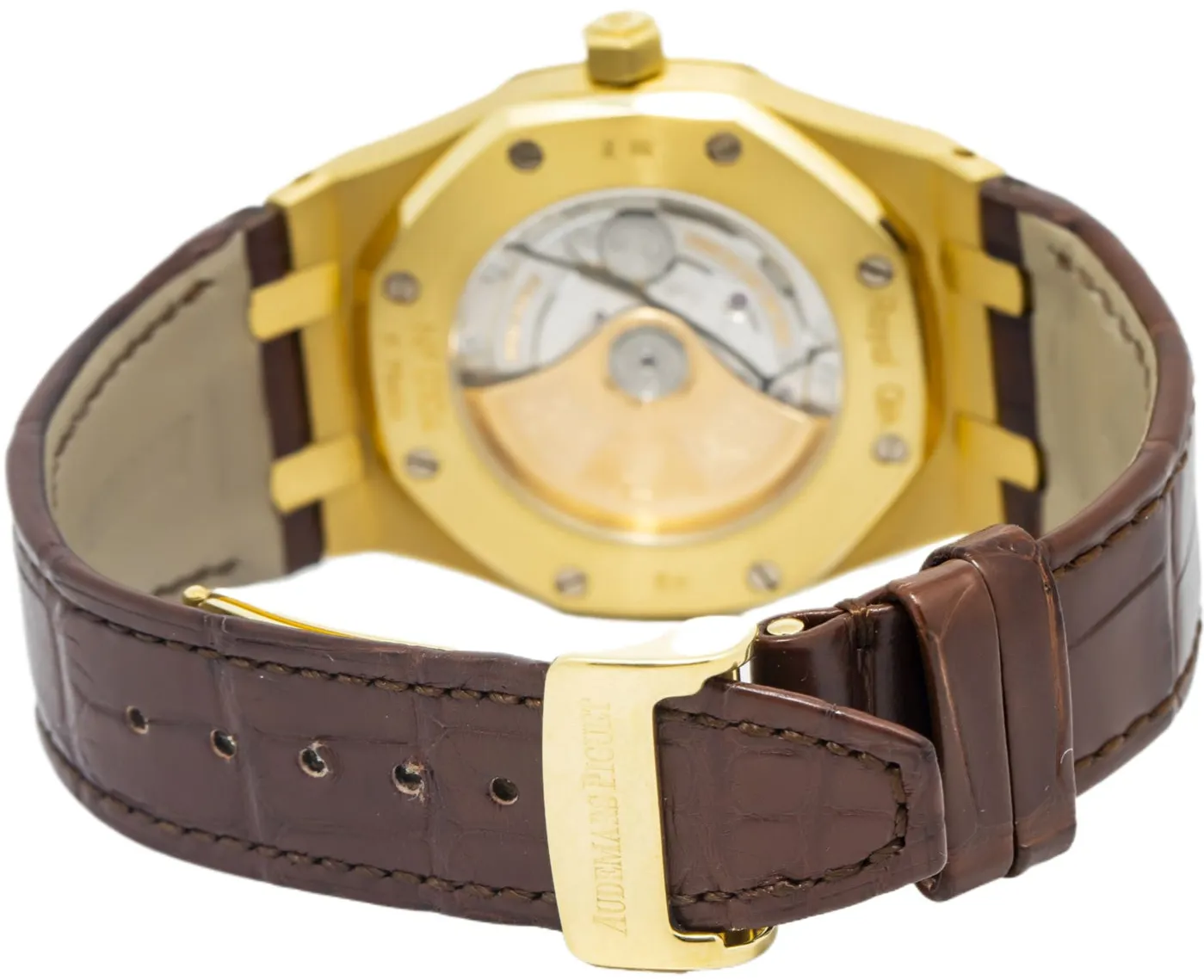 Audemars Piguet Royal Oak 15300BA 39mm Yellow gold and 18k yellow gold Silver 4