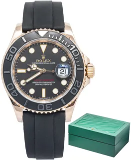 Rolex Yacht-Master 40 116655 40mm 18k rose gold Black