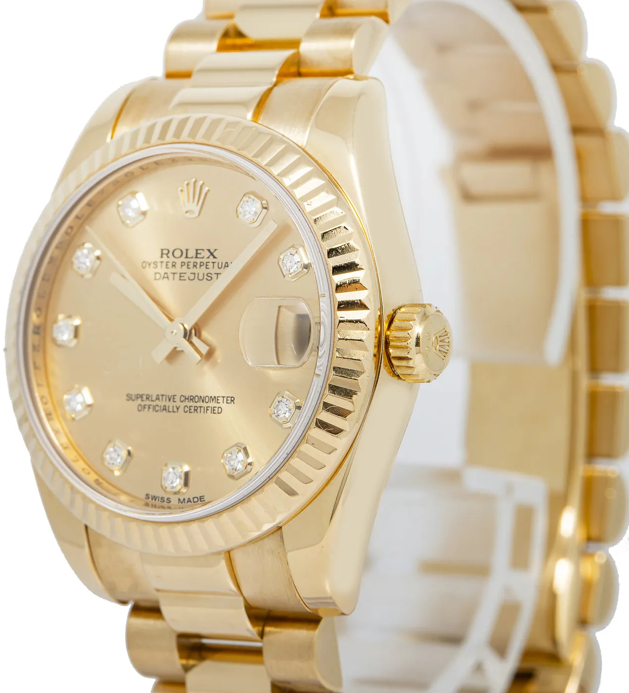 Rolex Datejust 31 178278 31mm Yellow gold and 18k yellow gold Champagne 2