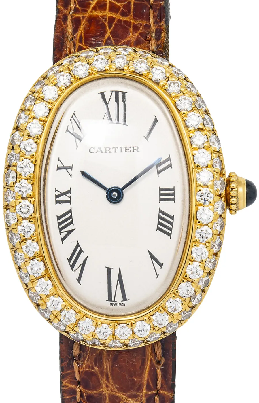 Cartier Baignoire W1506051 8057925 22mm Yellow gold and 18k yellow gold White 1