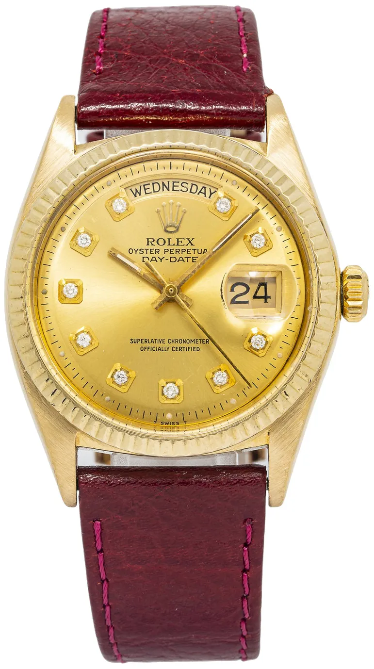 Rolex Day-Date 36 1803 36mm Yellow gold and 18k yellow gold Champagne