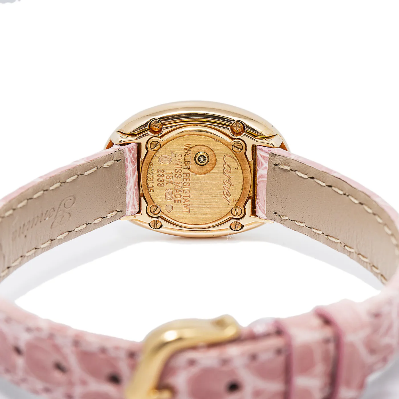 Cartier Baignoire 2333 W1530456 18mm Rose gold and 18k rose gold Rose 5