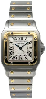 Cartier Santos 2319 W20058C4 Stainless steel and 18k yellow gold Silver