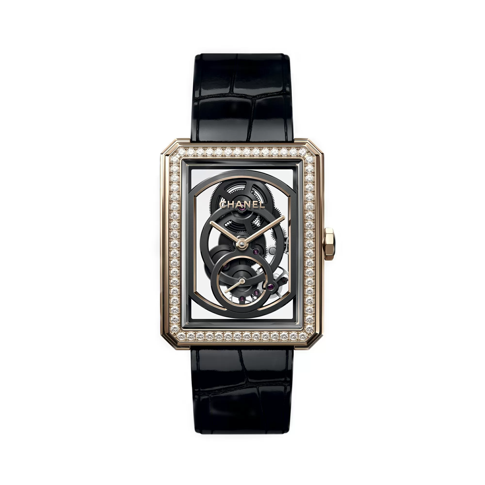 Chanel Boy-Friend 1036444 37mm Yellow gold Skeletonized