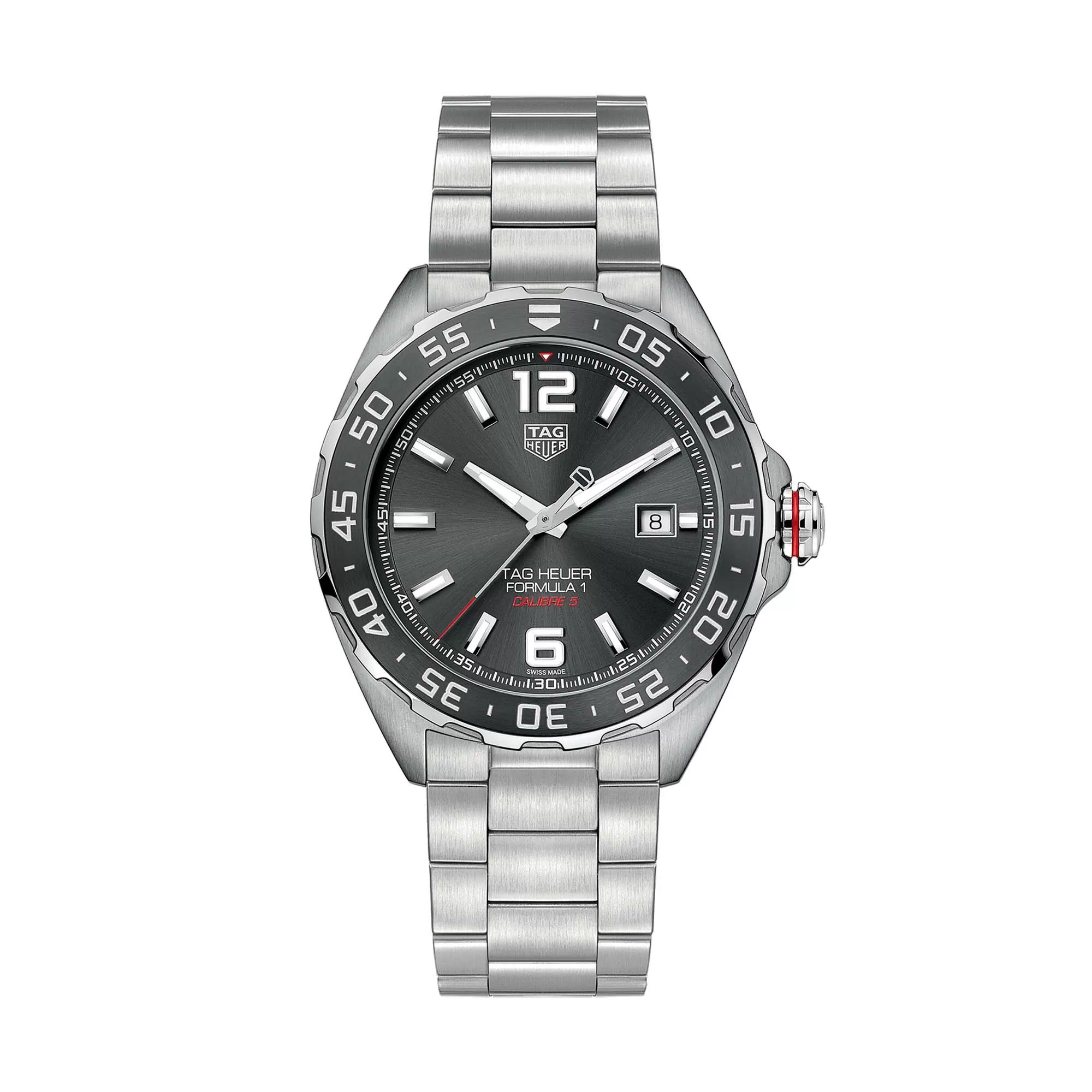 TAG Heuer Formula 1 Calibre 5 1011822 40mm Stainless steel Gray