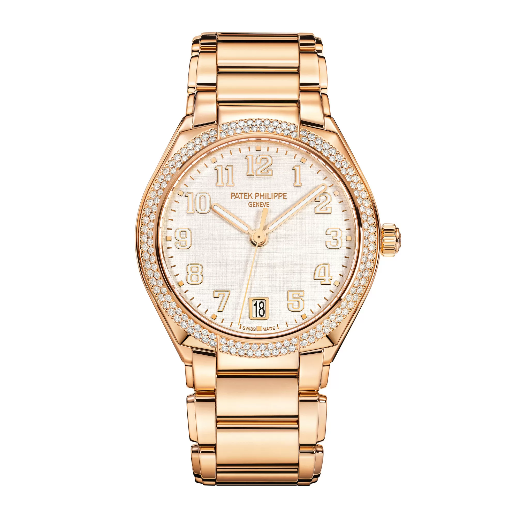 Patek Philippe Twenty~4 1044402 35mm Rose gold and 18k rose gold Silver