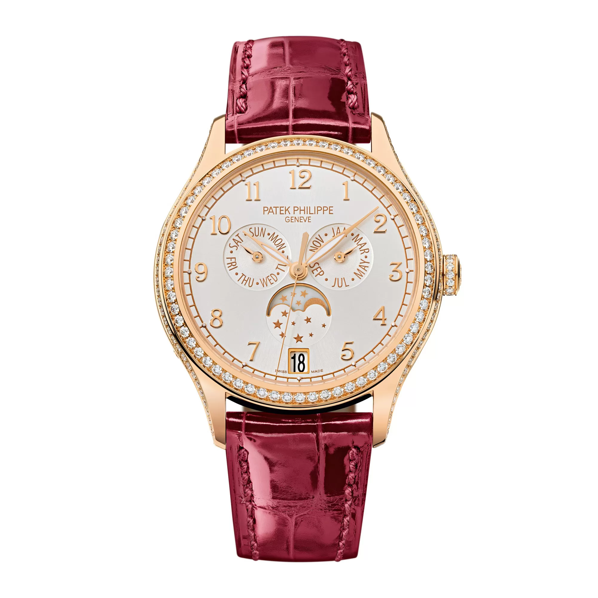 Patek Philippe Annual Calendar 4GSDB1266 35mm Rose gold and 18k rose gold Silver