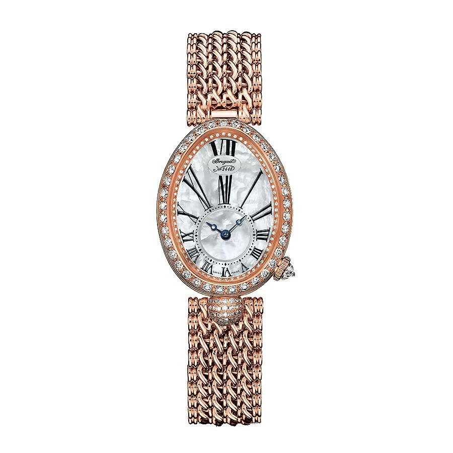 Breguet Reine de Naples 4GBDB0873 33mm Rose gold and 18k rose gold Mother-of-pearl