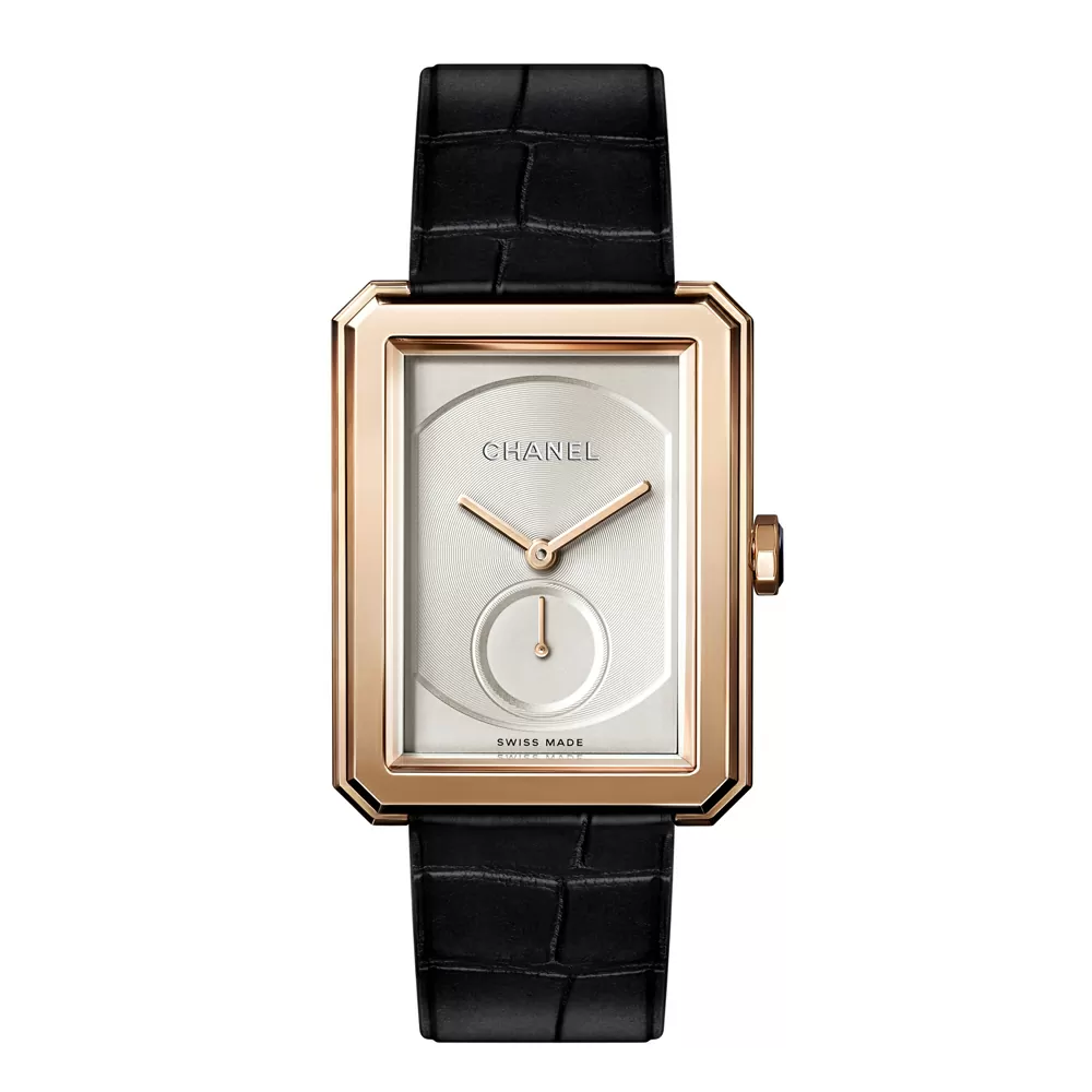 Chanel Boy-Friend 4GS0815 28.6mm Rose gold and 18k rose gold Opaline