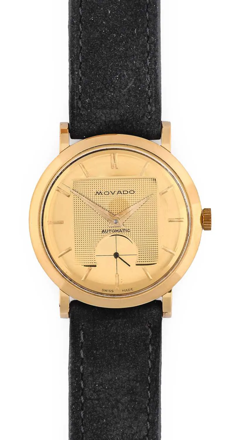 Movado Kingmatic 8463 34mm 18ct Gold Gold