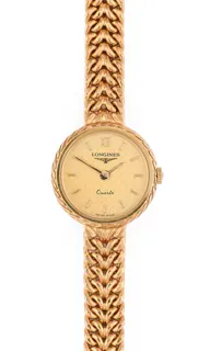 Longines 9ct Gold Champagne