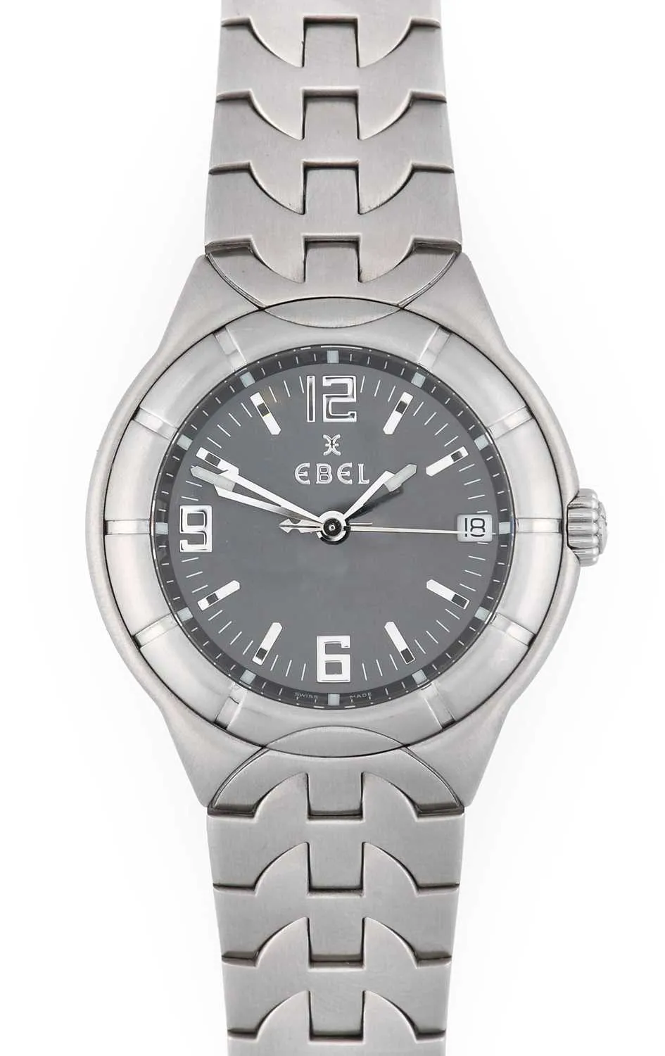 Ebel Type E E9187C41 38mm Stainless steel Gray