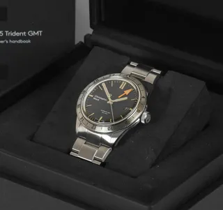 Christopher Ward C65 Trident C6541AGM1-0342 Stainless steel Black