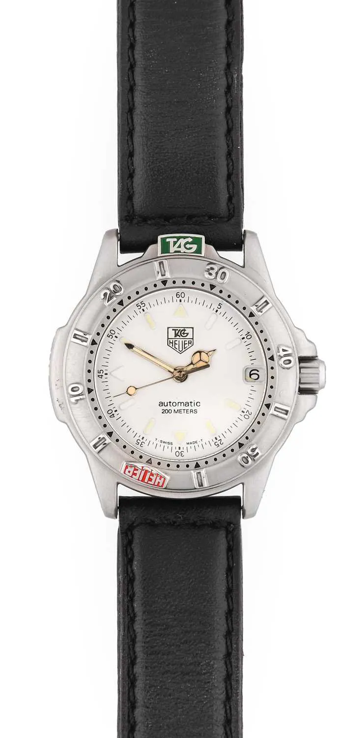 TAG Heuer 699.713K 34mm Stainless steel White