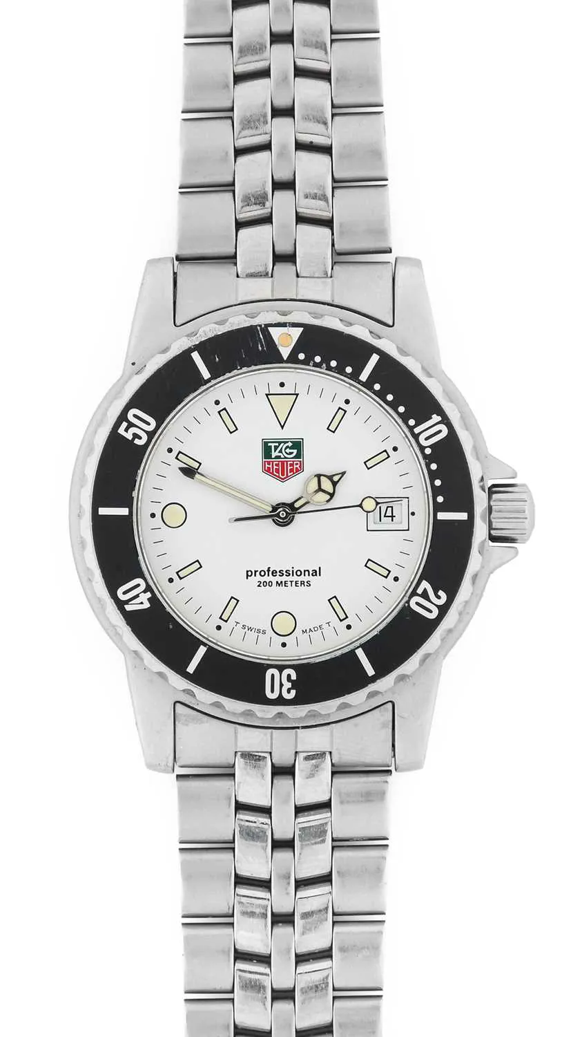 TAG Heuer Professional WD1213-00 36mm Stainless steel White