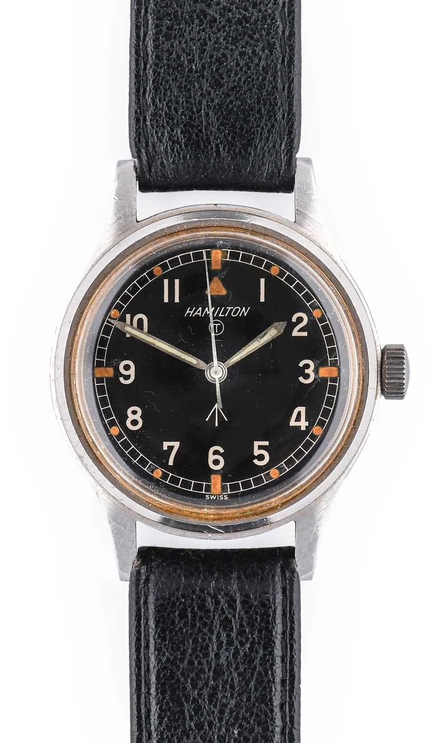 Hamilton 37mm Stainless steel Black