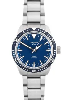 Christopher Ward C65 Dartmoor C65-41A3H1-S0BB0 Stainless steel Blue