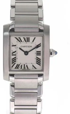 Cartier Tank Française W51008Q3 20mm White