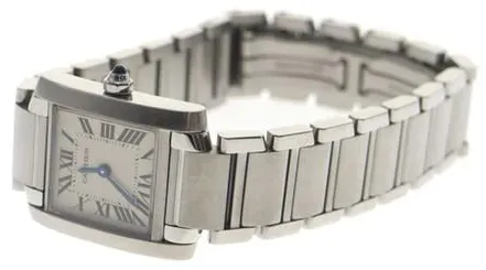 Cartier Tank Française W51008Q3 20mm White 3