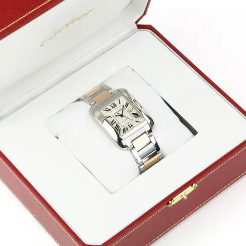 Cartier Tank Anglaise W5310037 30mm Yellow gold and Stainless steel Silver 4