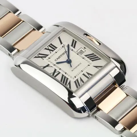 Cartier Tank Anglaise W5310037 30mm Yellow gold and Stainless steel Silver 5