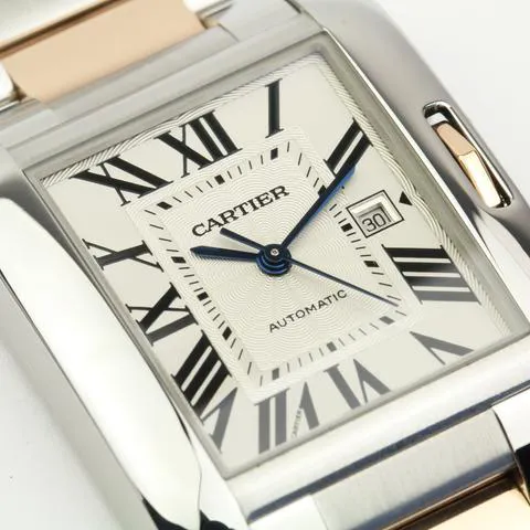 Cartier Tank Anglaise W5310037 30mm Yellow gold and Stainless steel Silver 10