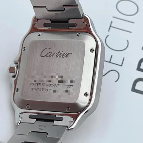 Cartier Santos W2SA0006 40mm Yellow gold and Stainless steel Silver 1