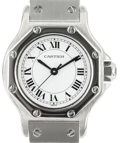 Cartier Santos 0906 25mm Stainless steel White