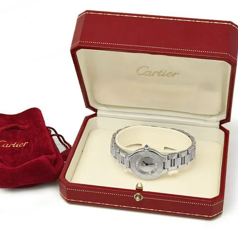 Cartier 21 Must de Cartier W10109T2 28mm Stainless steel Silver 14