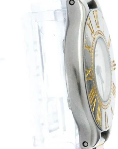 Cartier 21 Must de Cartier 28mm Yellow gold and Stainless steel Silver 7