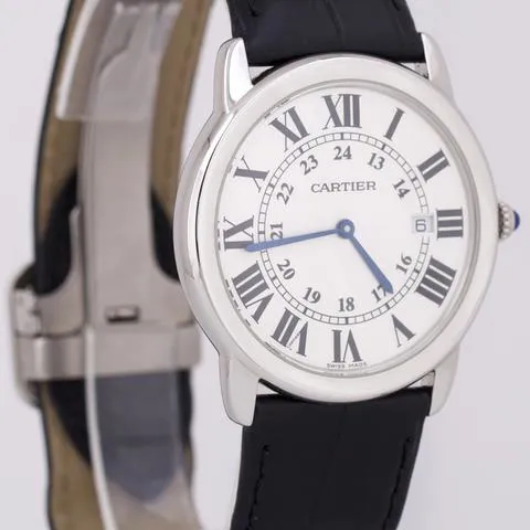 Cartier Ronde Solo de Cartier 3603 / W6700255 36mm Stainless steel White 3