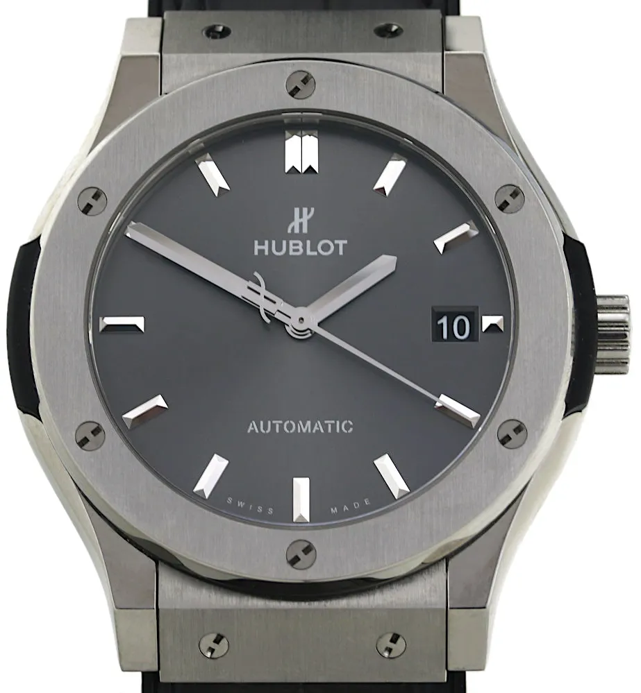 Hublot Classic Fusion 45, 42, 38, 33  542.NX.1171.RX 42mm Titanium Black 1