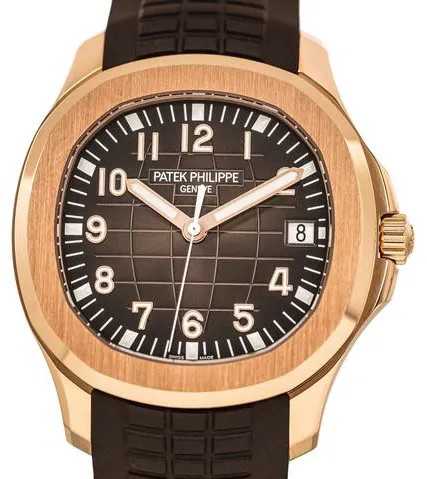 Patek Philippe Aquanaut 5167R-001 41mm Rose gold Brown