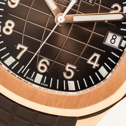 Patek Philippe Aquanaut 5167R-001 41mm Rose gold Brown 4