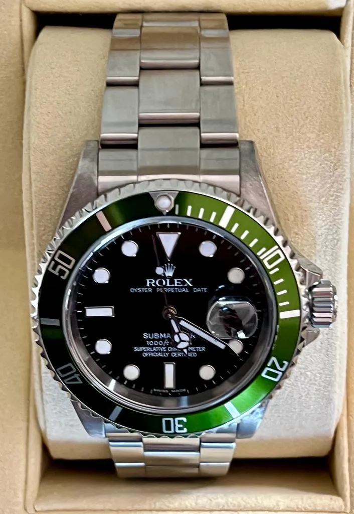 Rolex Submariner 16610LV 40mm Stainless steel Black 5