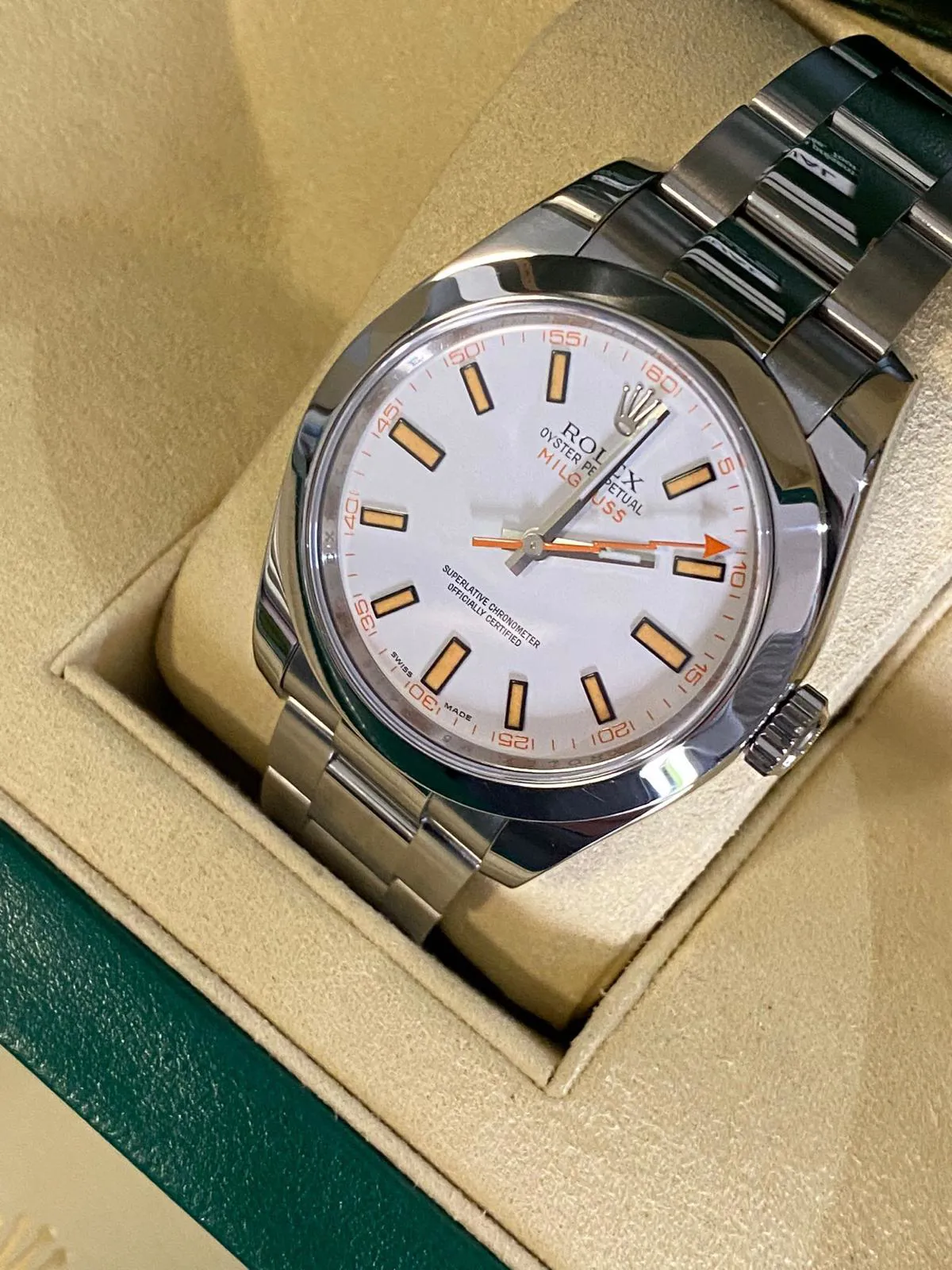 Rolex Milgauss 116400 40mm Stainless steel 1