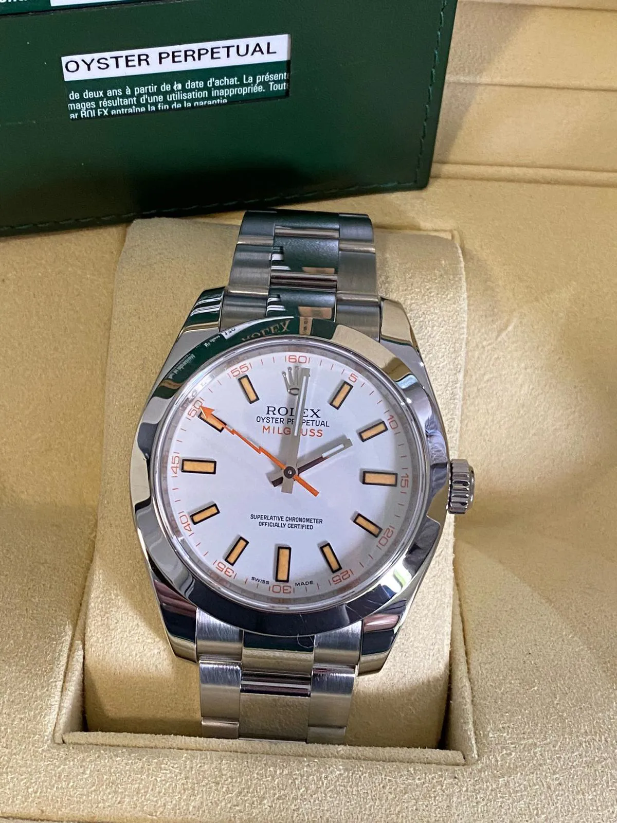 Rolex Milgauss 116400 40mm Stainless steel 8