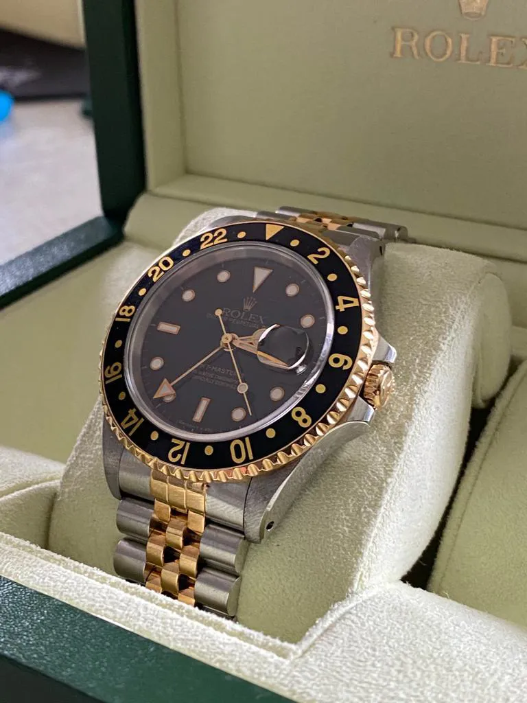 Rolex GMT-Master II 16713 40mm Yellow gold and Stainless steel Tiger's eye 5