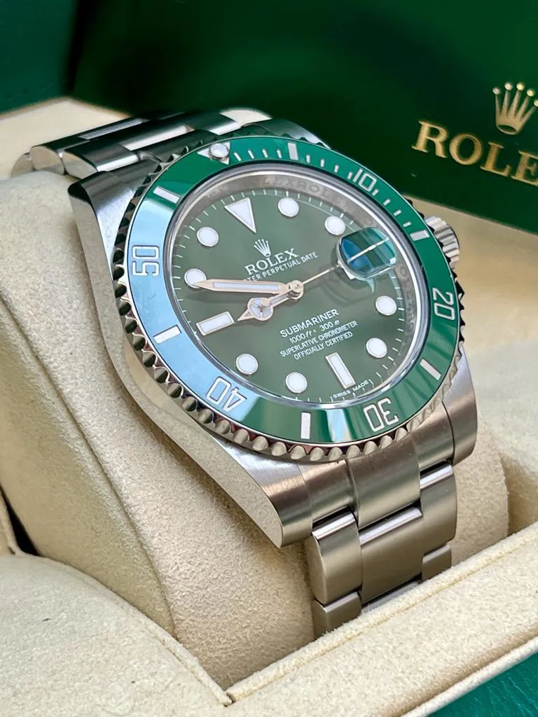 Rolex Submariner 116610LV 40mm Stainless steel Green 4