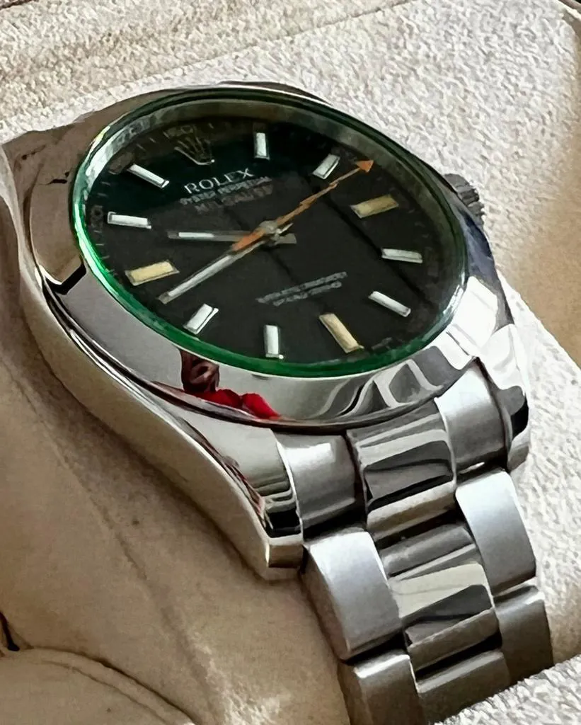 Rolex Milgauss 116400GV 40mm Stainless steel Black 5